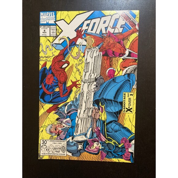 X-Force: Assorted Set with No. 4, 6, 10, & 11. (Marvel Comics 1991-92) - Picture 1 of 13